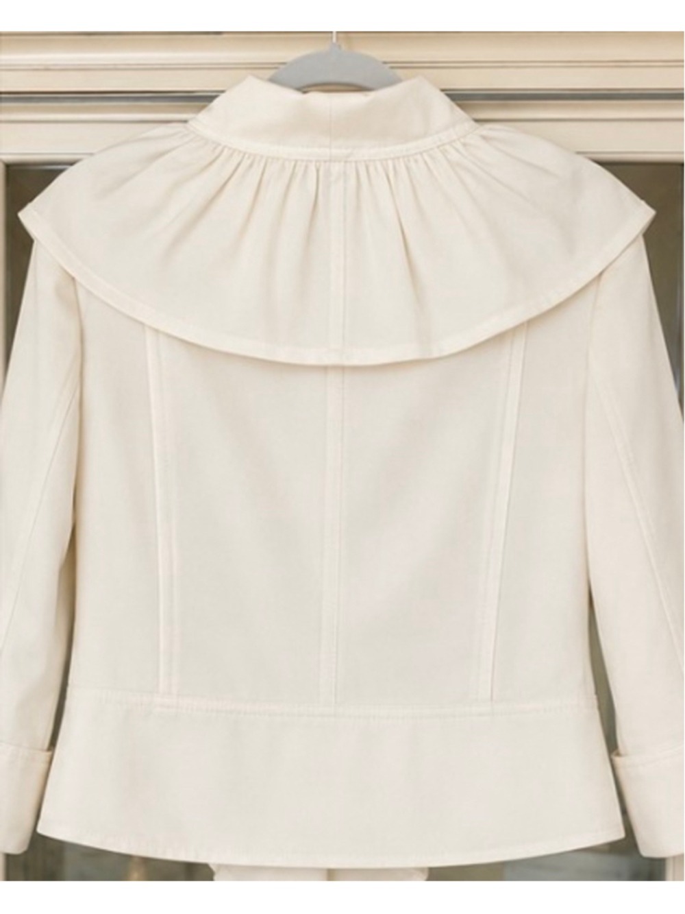 Viktor & Rolf Ruffled Blazer Jacket,Ivory , Size S FairyCore - Picture 4 of 7